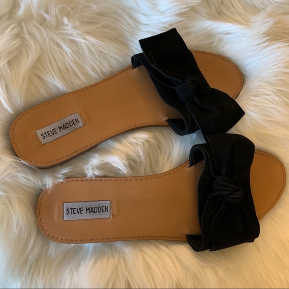 Steve Madden Shoes - Steve Madden • Black Diora Slides 11